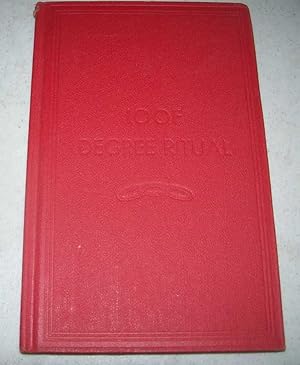 Seller image for Degree Ritual of a Lodge of Odd Fellows Under the Jurisdiction of the Sovereign Grand Lodge of the Independent Order of Odd Fellows (IOOF), Revised 1973 for sale by Easy Chair Books