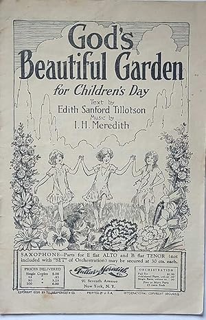 Imagen del vendedor de God's Beautiful Garden for Children's Day a la venta por Kayleighbug Books, IOBA