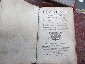 Graduale Romanum, Juxta Missale sacro-sancti Concilii Tridentini Et S. Pii Quinti