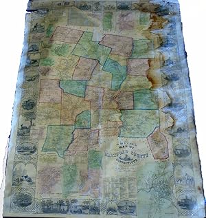 Imagen del vendedor de Smith's Map of Hartford County [Connecticut] [Wall Map] a la venta por Yesterday's Gallery, ABAA