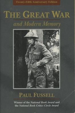 Seller image for The Great War and Modern Memory for sale by Kenneth A. Himber