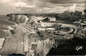 Postkarte Carte Postale 13590809 Veules-les-Roses Panorama Plage Casino Centre Parking Jeux d Veu...