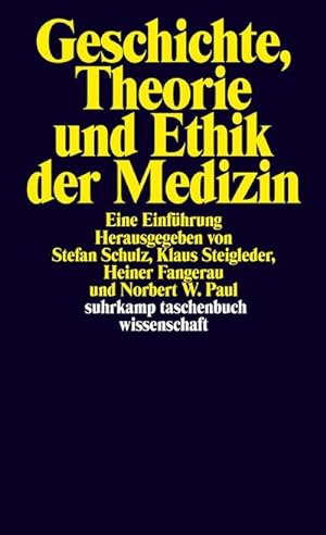 Bild des Verkufers fr Geschichte, Theorie und Ethik der Medizin zum Verkauf von BuchWeltWeit Ludwig Meier e.K.