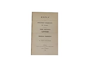 Reply to Jonathan Drabcoat, the Younger; Occasioned By John Dufton's Letter to Thomas Fishburn WI...