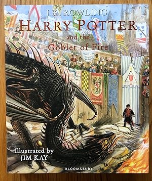 Seller image for Harry Potter and the Goblet of Fire: Illustrated Edition (Signed First Edition) for sale by Setanta Books