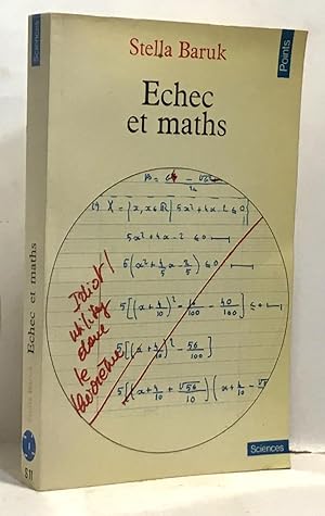 Seller image for chec et maths for sale by crealivres