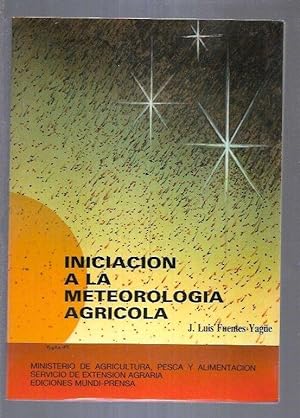 INICIACION A LA METEOROLOGIA AGRICOLA