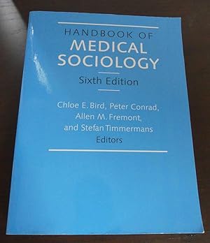 Bild des Verkufers fr Handbook of Medical Sociology. zum Verkauf von Antiquariat Maralt
