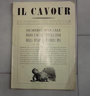 NUMERO SPECIALE DELLA RIVISTA "IL CAVOUR DEL 01 SETTEMBRE 1970" COMPLETAMENTE DEDICATO AL CENTENA...