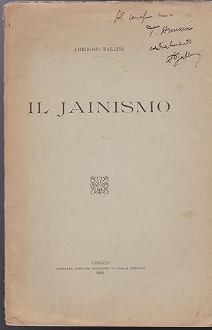 Il Jainismo Lettura fatta al Circolo di Filosofia di Roma il 25 Febbraio 1914