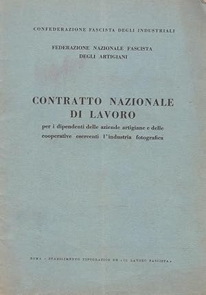 CONTRATTO NAZIONALE DI LAVORO per i dipendenti delle aziende artigiane e delle cooperative eserce...