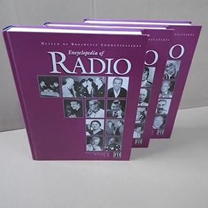 Bild des Verkufers fr Encyclopedia of Radio 3-Volume Set (Englisch) zum Verkauf von Die Wortfreunde - Antiquariat Wirthwein Matthias Wirthwein