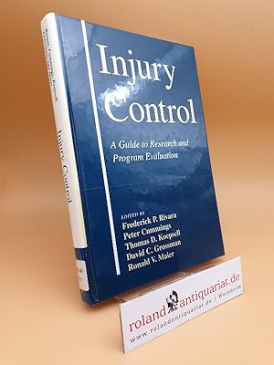 Imagen del vendedor de Injury Control: A Guide to Research and Program Evaluation a la venta por Roland Antiquariat UG haftungsbeschrnkt