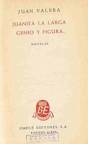 Seller image for JUANITA LA LARGA * GENIO Y FIGURA for sale by Librera Torren de Rueda