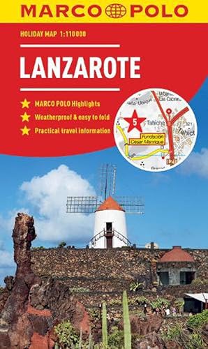 Seller image for Lanzarote Marco Polo Holiday Map (Folded) for sale by Grand Eagle Retail