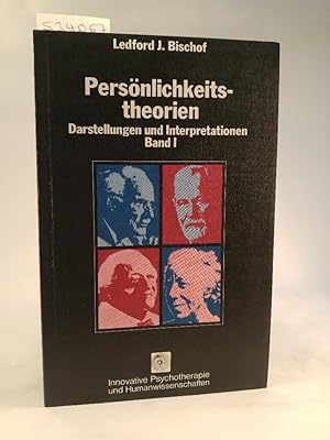 Seller image for Persnlichkeitstheorien Darstellungen und Interpretationen Band 1/ Reihe innovative Psychotherapie und Humanwissenschaften ; Bd. 20. for sale by ANTIQUARIAT Franke BRUDDENBOOKS