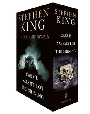 Image du vendeur pour Stephen King Three Classic Novels Box Set: Carrie, 'Salem's Lot,The Shining (Paperback) mis en vente par Grand Eagle Retail