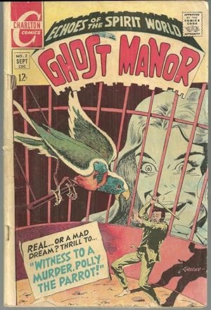 Image du vendeur pour GHOST MANOR COMIC SEPTEMBER 1968 Echoes of the Spirit World mis en vente par Gibson's Books