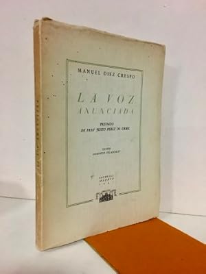 Imagen del vendedor de La voz anunciada a la venta por Librera Torres-Espinosa
