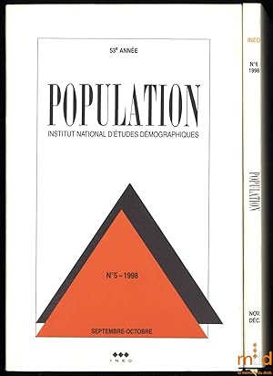 Seller image for POPULATION, 53eanne, 1998, n5 et 6 for sale by La Memoire du Droit