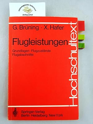 Bild des Verkufers fr Flugleistungen : Grundlagen, Flugzustnde, Flugabschnitte. zum Verkauf von Chiemgauer Internet Antiquariat GbR