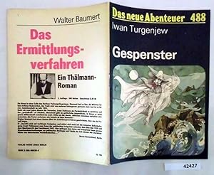 Bild des Verkufers fr Das neue Abenteuer Nr. 488: Gespenster zum Verkauf von Versandhandel fr Sammler