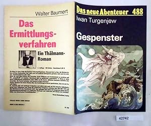 Bild des Verkufers fr Das neue Abenteuer Nr. 488: Gespenster zum Verkauf von Versandhandel fr Sammler