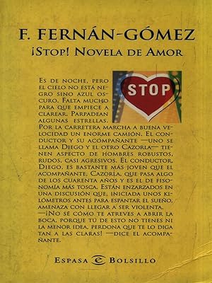Imagen del vendedor de Stop! Novela de amor a la venta por Librodifaccia