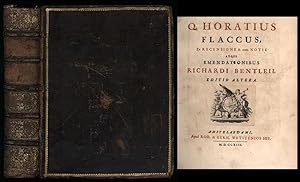 Q. Horatius Flaccus, Ex Recensione & cum Notis atque emendationibus Richardi Bentleii. Editio Alt...