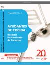 Ayudantes de Cocina Hospital Universitario de Canarias. Temario Vol. II.
