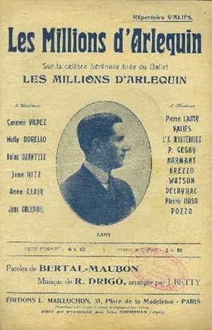 Imagen del vendedor de Les millions d'Arlequin a la venta por Le-Livre