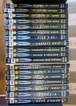 Immagine del venditore per Edition Fleuve Noir Anticipation, Lot 18 Livres No. 276, 284, 285, 286, 288, 289, 291, 294, 297, 299, 300   306 et 312 venduto da Antiquariat Ekkehard Schilling