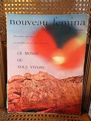 Imagen del vendedor de Le nouveau Femina. Ce monde ou nous vivons. n 18 Octobre 1955 a la venta por Antiquariat Ekkehard Schilling