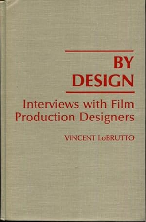 Image du vendeur pour By Design: Interviews with Film Production Designers mis en vente par Turgid Tomes