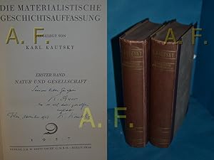 Die materialistische Geschichtsauffassung in 2 Bänden: Band 1: Natur und Gesellschaft / Band 2: D...