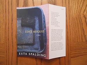 Lost August - Poems