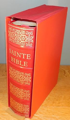 LA SAINTE BIBLE ( CRAMPON ) (relié cuir)