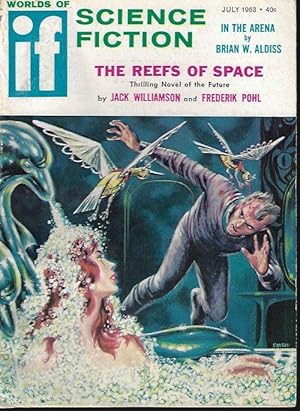 Imagen del vendedor de IF Worlds of Science Fiction: July 1963 ("The Reefs of Space") a la venta por Books from the Crypt