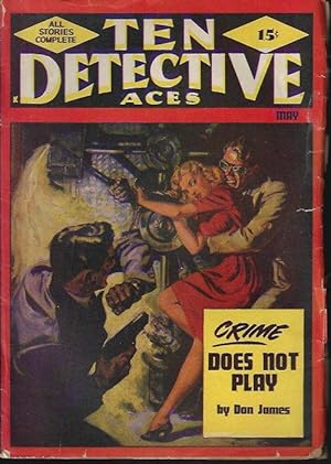 Image du vendeur pour TEN DETECTIVE ACES: May 1948 mis en vente par Books from the Crypt