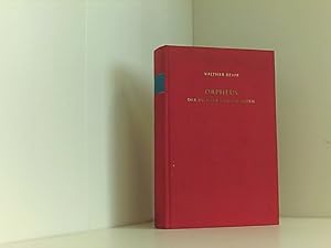 Bild des Verkufers fr Orpheus: Der Dichter U. D. Toten: Selbstdeuts. U. Totenkult Bei Novalis, Heolderlin, Rilke zum Verkauf von Book Broker