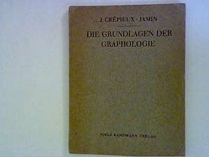 Imagen del vendedor de Die Grundlagen der Graphologie und der Schriftexpertise. a la venta por ANTIQUARIAT FRDEBUCH Inh.Michael Simon