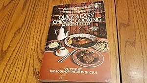 Image du vendeur pour Quick & Easy Chinese Cooking mis en vente par Whitehorse Books