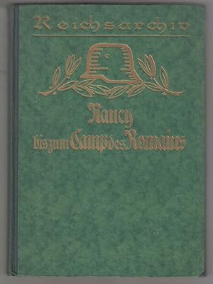Imagen del vendedor de Von Nancy bis zum Camp des Romains 1914. a la venta por Allguer Online Antiquariat