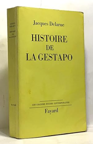 Seller image for Histoire de la gestapo for sale by crealivres