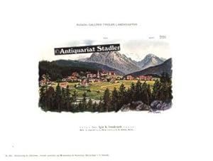 Mignon-Gallerie. Tiroler Landschaften. Serie Igls b. Innsbruck. Nr. 295 "Igls b. Innsbruck". Sein...