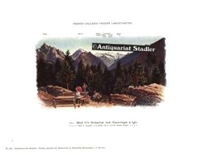 Mignon-Gallerie. Tiroler Landschaften. Serie Igls b. Innsbruck. Nr. 294 "Blick ins Stubaithal vom...