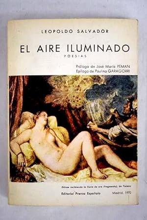 Seller image for El aire iluminado [poesas] for sale by Alcan Libros