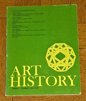 Art History - Journal of the Association of Art Historians - Volume I - Number 2 - June 1978
