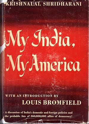 Seller image for My India, My America for sale by Dorley House Books, Inc.