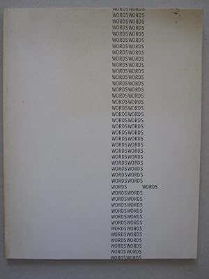 Imagen del vendedor de Words - Gebrauch der Sprache in der Kunst whrend des letzten Jahrzehntes / L'uso del linguaggio nell'arte dell'ultimo decennio a la venta por Antiquariaat Paul Nederpel